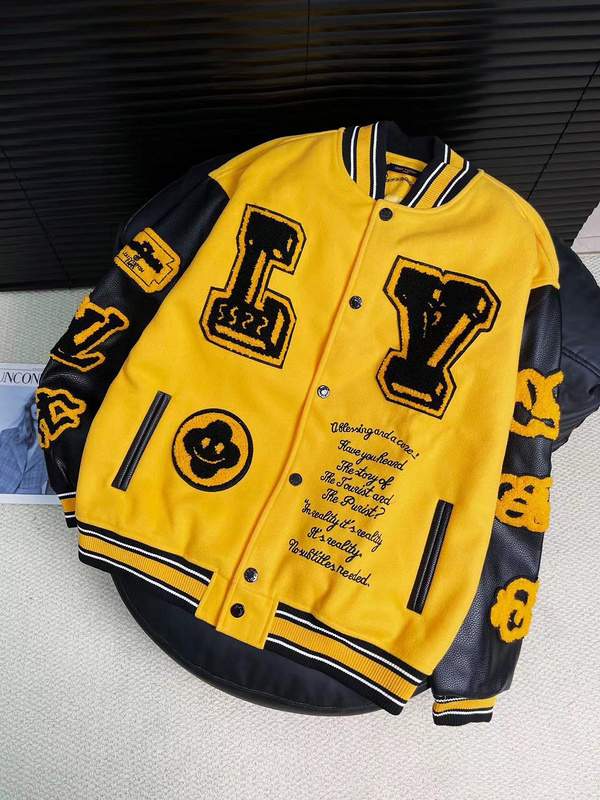 Louis Vuitton Baseball Jacket Mens ID:20240912-67